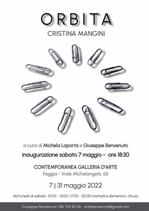 Orbita mostra Cristina Mangini mag2022