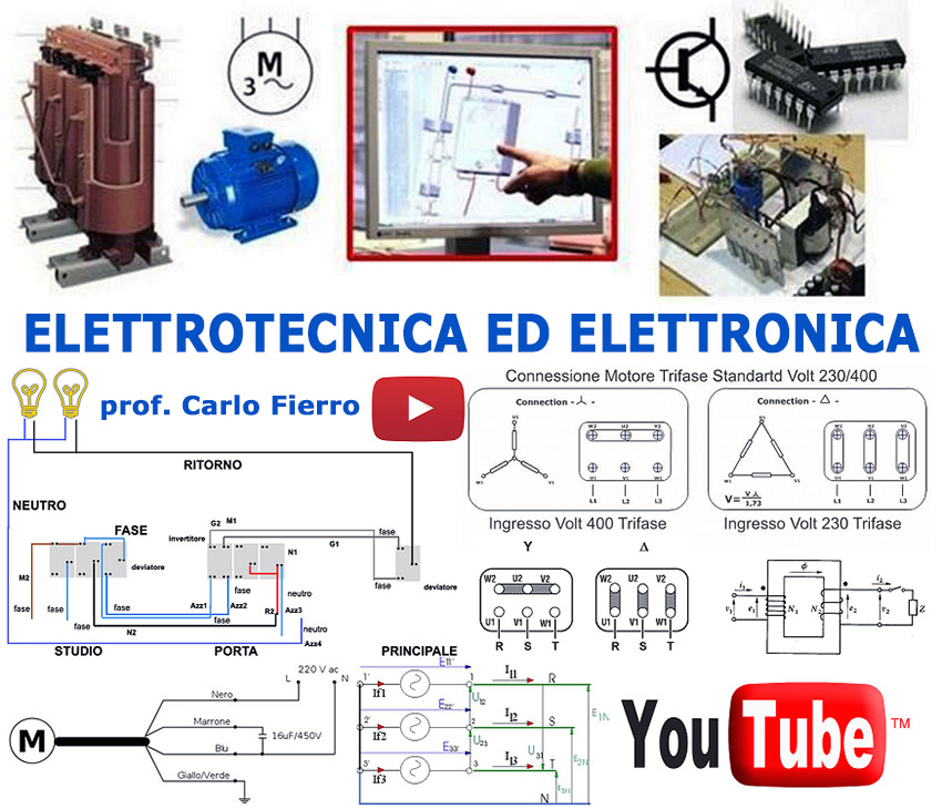 Elettrotecnica ed Elettronica prof. Carlo Fierro 850x730