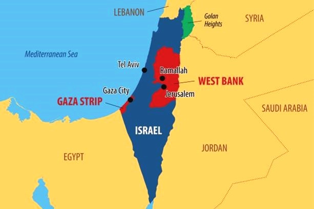 Il mondo islamico a Israele e i suoi confini